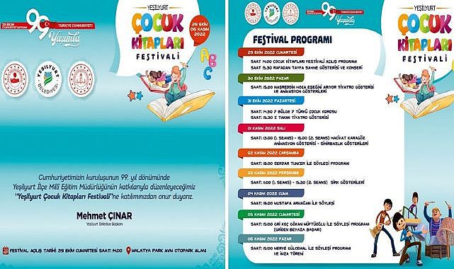Çınar: Festivale bütün çocuklar davetli