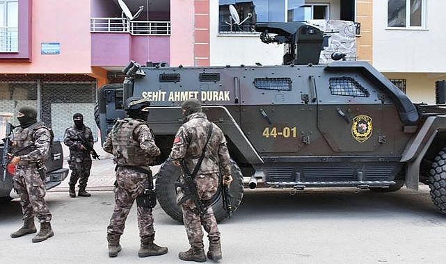 Büyük "Girdap" operasyonunun Malatya ayağı...