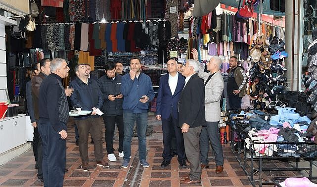 Güder: "Esnafımızın derdi bizim derdimizdir"