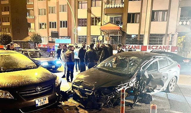 Kentte iki ayrı kaza birden!..