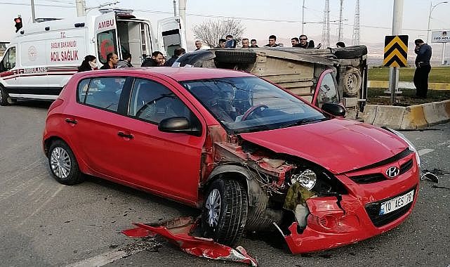 Malatya-Elazığ karayolunda 2 kaza birden!