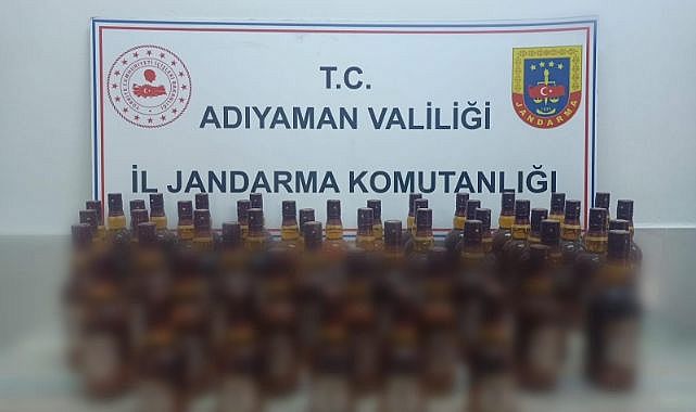 Şüpheli araçtan kaçak alkol çıktı!