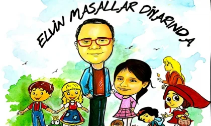 "Elvin Masallar Diyarında" İllüstrasyon aşamasında