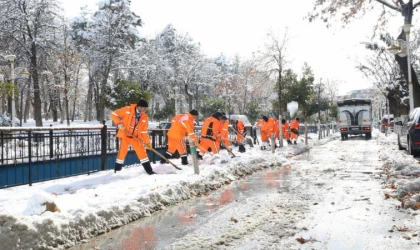 Battalgazi'de karla mücadele titizliği!..
