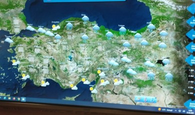 Deprem bölgelerinde yağış yok!