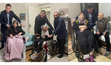Depremde engelli olmak: Tekerlekli sandalyelerine kavuştular
