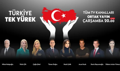 Depremzedeler için ortak yayın!..