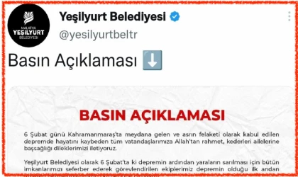 Yeşilyurt Belediyesi'nden Topsöğüt Konutları açıklaması