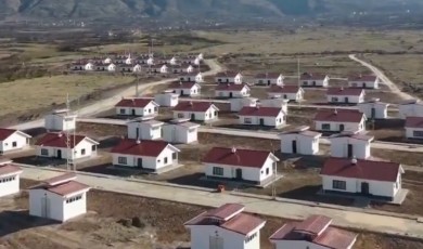 İşte afet konutları ve köy evleri