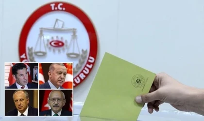 Adayların, oy pusulasındaki yerleri belli oldu