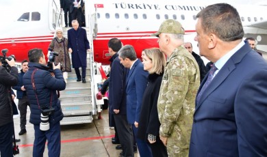 Cumhurbaşkanı Erdoğan Malatya'ya geldi! Erdoğan'a sevgi seli