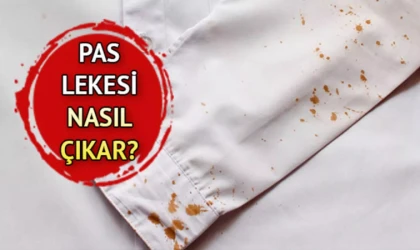 Kıyafetten pas lekesi nasıl çıkar? Pas lekesini çıkarmak bu kadar basit!