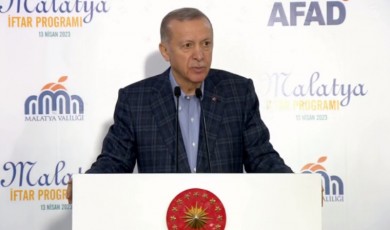 Malatya'da iftar yapan Erdoğan: Bunlar vız gelir tırıs gider
