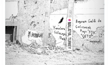 Malatya'nın duvarlarında, umut ile birlikte hüzün de var!..