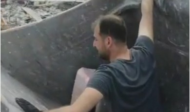 Enkazda kalan milyonluk altınlar böyle kurtarıldı!