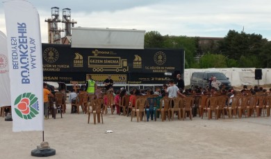 Gezen Sinema tırı Malatya'da büyük ilgi görüyor!