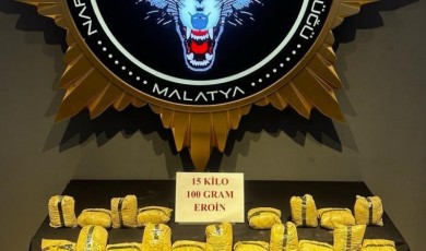 Malatya'da benzin deposuna zulalanmış 30 paket eroin polise takıldı!