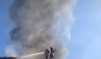Malatya'da kara dumanlar göğü kapladı! Ekipler bölgeye koştu