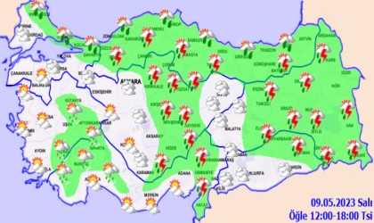 Malatya’da şemsiyesiz çıkmayın: Bu saatlere özellikle dikkat! (9 MAYIS)