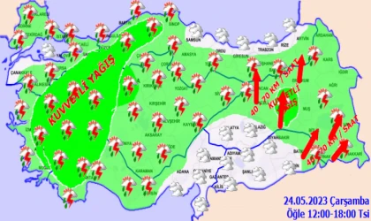 Meteoroloji uyardı: Malatya ve Elazığ hariç…