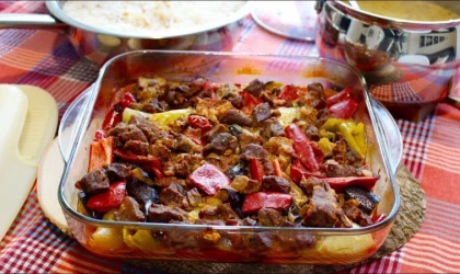 Ordu doyuran cömert tarif: Malatya Usülü Patlıcan Kebabı Tarifi