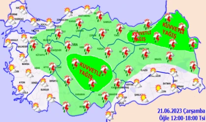Malatyalılar dikkat! Gök gürültülü ve büyük geliyor…
