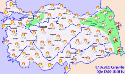 Meteoroloji Malatya hava tahminlerini açıkladı!