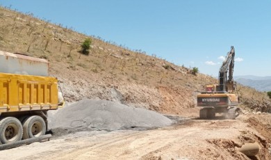 Bölgede bulunan heyelan tehlikesi giderilmiş olacak!