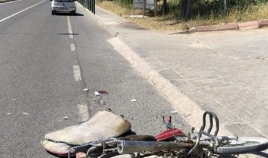 Malatya-Kayseri karayolundaki, motosiklet kazası, yürekleri ağza getirdi!