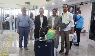 Malatya'da 373 hacı adayın 194’ü kente dönüş yaptı