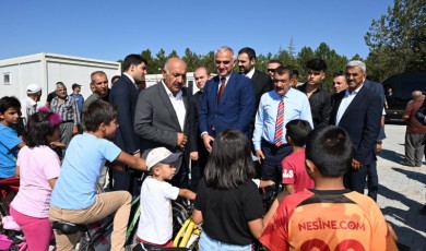 Bakan Ersoy, Malatya'da eksikler görünce talimat verdi!