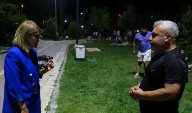 Malatya'da vatandaşlar geceyi dışarıda geçirdi!