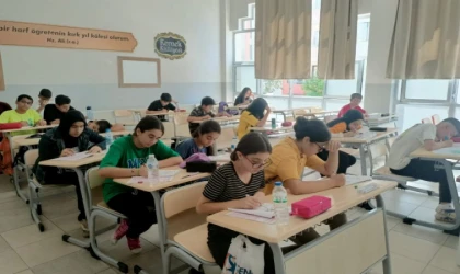 Malatya’da öğrencilere deneme sınavı