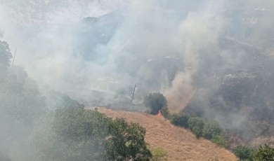 Pütürge yanıyor! 2 itfaiye eri yaralandı