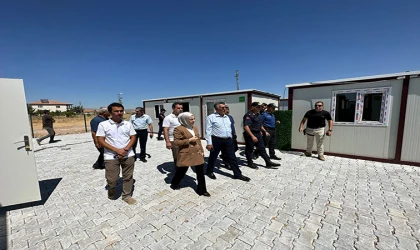 Yazıhan’daki geçici konteyner kent tamamlandı!..