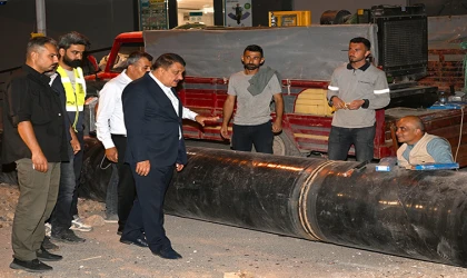 Gürkan, 700'lük yeni hattı inceledi!..