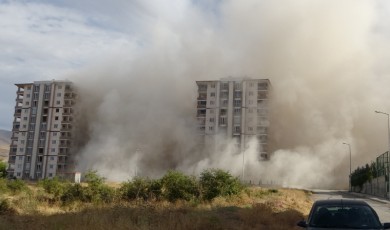 Malatya'da patlayıcı madde ile yıkımlar yıl sonunda tamamlanacak
