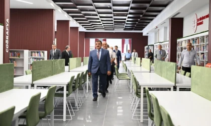 Malatya’ya yakışır kütüphane