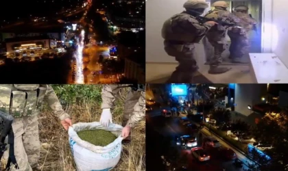 Bakan Yerlikaya: Aralarında Malatya'nın da bulunduğu 34 ilde düzenlenen operasyonlarda 190 şüpheli yakalandı
