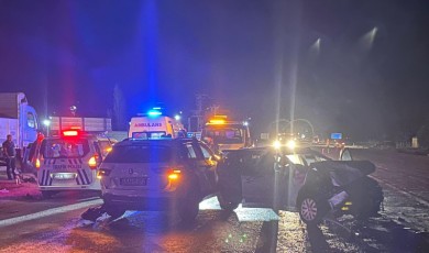 Malatya- Adıyaman karayolunda feci kaza!