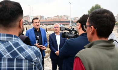 Malatya'da yerinde dönüşümün yapılacağı çarşı merkezinde çalışmalar ne aşamada?