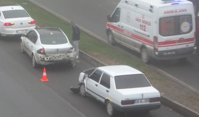 Malatya’da yoğun sis ulaşımı olumsuz etkiliyor! Sis beraberinde kazaları getirdi