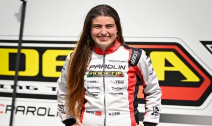 Türkiye'nin ilk ve tek milli kadın karting sporcusu Ayşe Çebi, sınıf atladı