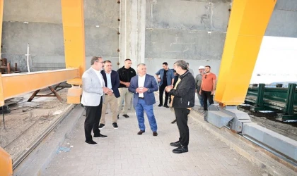 Yazıcı, Yeşilyurt Beton’u ziyaret etti!..