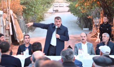 Gürkan, Orduzu Mahallesi sakinlerinin taleplerini dinledi