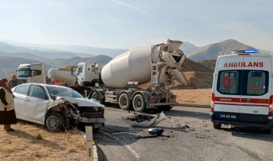 Hekimhan Kocaözü mevkiinde feci kaza!