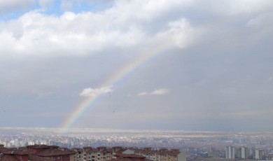 Malatya’da gökyüzünde görsel şölen yaşandı