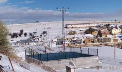Malatya’da kar yağışı etkili oldu