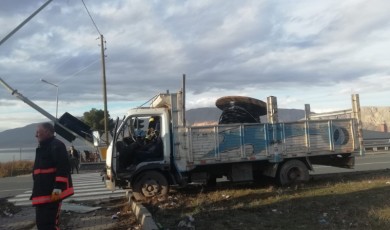 Malatya-Elazığ karayolu Kale ilçesinde feci kaza!