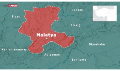 Malatya'da 4,8 büyüklüğünde deprem!